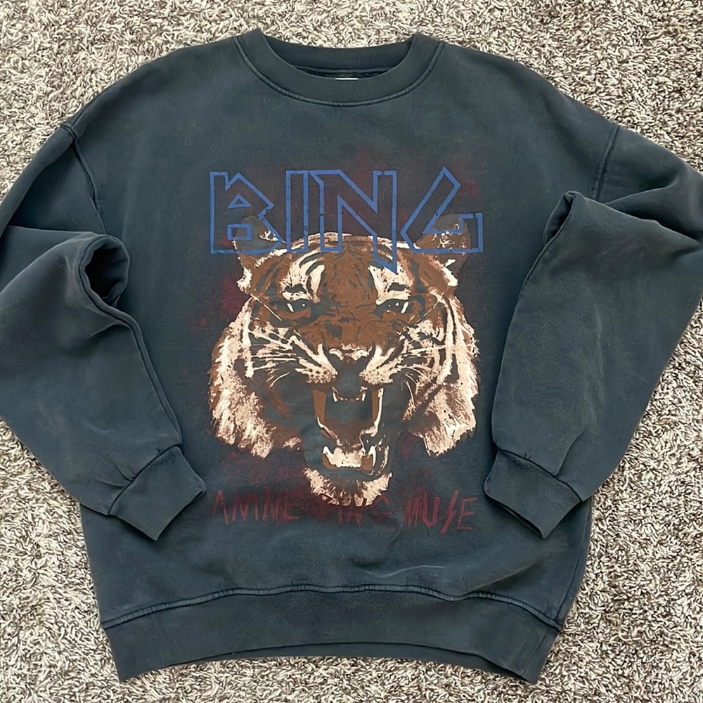 Anine Bing tiger sweatshirt